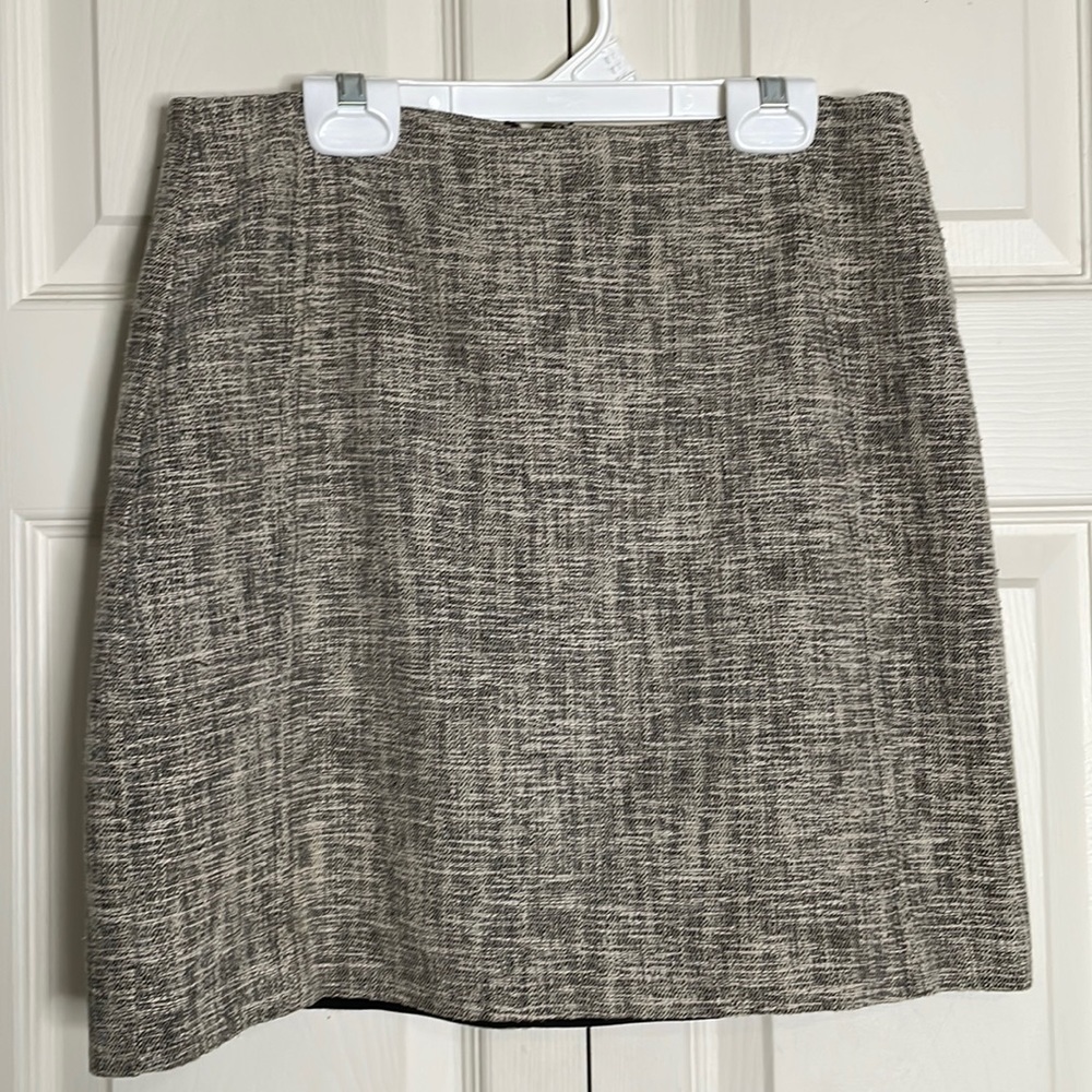 LOFT soft Cotton woven lined mini skirt size 0P